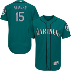 Seattle Mariners Kyle Seager Green Flexbase Authentic Collection Player Jersey