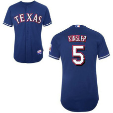 Texas Rangers #5 Ian Kinsler Blue Alternate Jersey