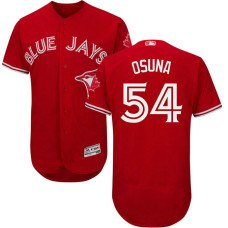 Toronto Blue Jays Roberto Osuna #54 Scarlet Authentic Collection 2017 Alternate Flex Base Player Jersey