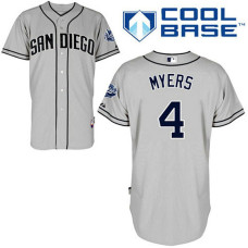 San Diego Padres Wil Myers Authentic Grey Cool Base Jersey