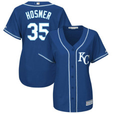 Women - Kansas City Royals #35 Eric Hosmer Alternate Royal Cool Base Jersey