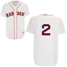 Boston Red Sox #2 Xander Bogaerts White Jersey