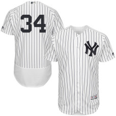 New York Yankees Brian McCann White Navy Flexbase Authentic Collection Player Jersey