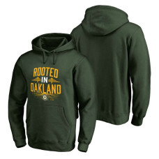 Oakland Athletics Hometown Collection Rooted Pullover Green Hoodie