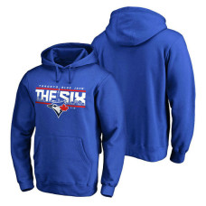 Toronto Blue Jays Hometown Collection The Six Pullover Royal Hoodie