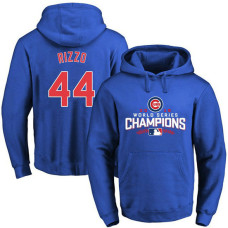 Cubs Anthony Rizzo 2016 World Series Champions Walk Royal Pullover Hoodie