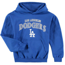 YOUTH - Dodgers Stitches Team Fleece Royal Pullover Hoodie