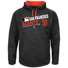 Giants Team Choice Streak Black Authentic Collection Hoodie