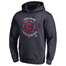Cleveland Indians Firefighter Navy Pullover Hoodie