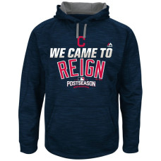 Cleveland Indians Navy 2016 Postseason Came To Reign Hoodie