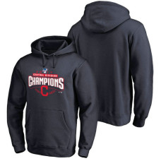 Cleveland Indians 2017 AL Central Division Champions Assist Pullover Navy Hoodie