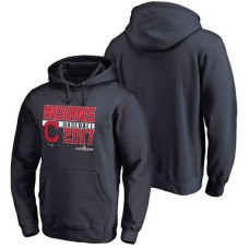 Cleveland Indians 2017 Postseason Participant Double Play Pullover Navy Hoodie