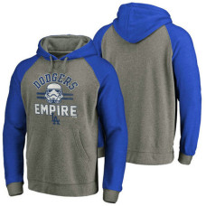 Los Angeles Dodgers Heather Gray Star Wars Empire hoodie