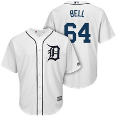 Men Tigers #64 Chad Bell 2018 Home Cool Base Jersey