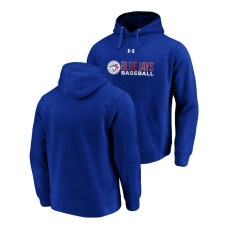 Toronto Blue Jays Under Armour Royal Commitment Stack Hoodie