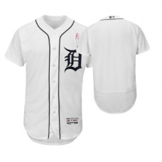 Detroit Tigers White Jersey 2018 Mother's Day