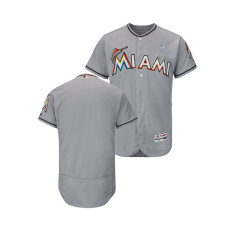 Miami Marlins Gray Jersey 2018 Father's Day