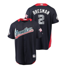 American League #2 Alex Bregman 2018 MLB All-Star Navy Home Run Derby Jersey