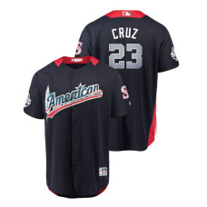 American League #23 Nelson Cruz 2018 MLB All-Star Navy Home Run Derby Jersey