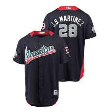 American League #28 J.D. Martinez 2018 MLB All-Star Navy Home Run Derby Jersey
