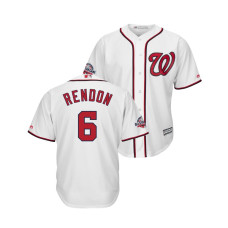 Washington Nationals White #6 Anthony Rendon Cool Base Jersey 2018 All-Star Game