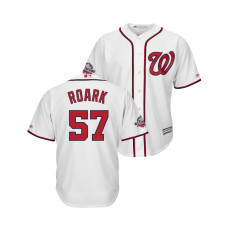 Washington Nationals White #57 Tanner Roark Cool Base Jersey 2018 All-Star Game