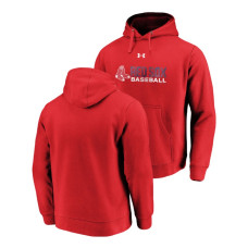 Boston Red Sox Under Armour Red Commitment Stack Hoodie