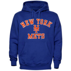 New York Mets Stitches Fleece Pullover Hoodie
