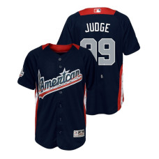 YOUTH - American League #99 Aaron Judge 2018 MLB All-Star Navy Home Run Derby Jersey