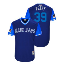 Toronto Blue Jays Royal #39 Jake Petricka Petey Jersey