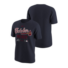 Atlanta Braves October Ready Navy Nike T-Shirt