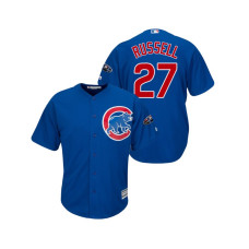 Chicago Cubs Royal #27 Addison Russell Cool Base Jersey