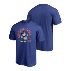 Chicago Cubs Fanatics Branded Royal Disney Mickey's True Original Arch T-Shirt