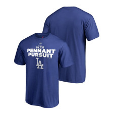 Los Angeles Dodgers Pennant Pursuit Royal 2018 NLCS Leadoff Authentic Collection T-Shirt