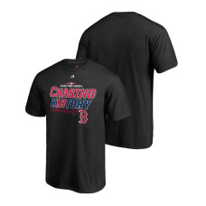 Boston Red Sox Clincher Locker Room Black 2018 Division Series Majestic T-Shirt