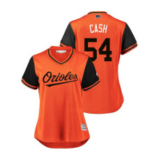 Women - Baltimore Orioles Orange #54 Andrew Cashner Cash Jersey