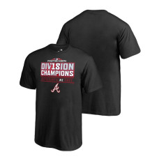 YOUTH Atlanta Braves Runner Black 2018 NL East Division Champions Fanatics Branded T-Shirt