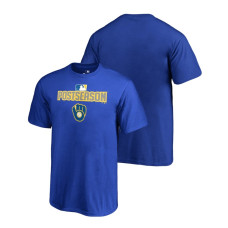 YOUTH Milwaukee Brewers Deck Royal Fanatics Branded T-Shirt