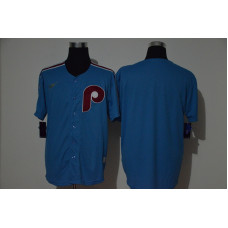 Philadelphia Phillies Team Light Blue Cooperstown Collection Stitched Jersey