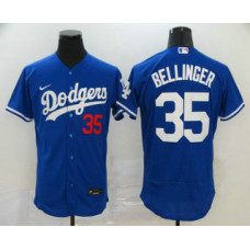 Los Angeles Dodgers #35 Cody Bellinger Blue Stitched Flex Base Jersey