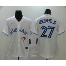 Toronto Blue Jays #27 Vladimir Guerrero Jr. White Stitched Cool Base Jersey