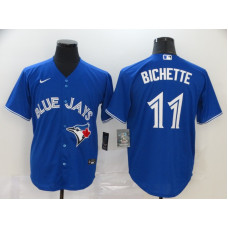 Toronto Blue Jays #11 Bo Bichette Blue Stitched Cool Base Jersey