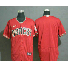 Arizona Diamondback Team Red Stitched Flex Base Jersey