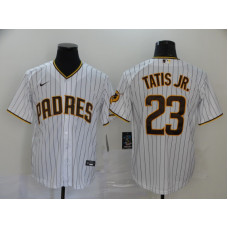 San Diego Padres #23 Fernando Tatis Jr. White Stitched Cool Base Jersey