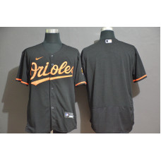 Baltimore Orioles Team Black Stitched Flex Base Jersey