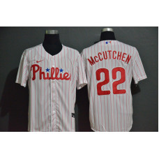 Philadelphia Phillies #22 Bryce Harper White Stitched Cool Base Jersey