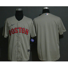 Boston Red Sox Team Gray Stitched Cool Base Jersey
