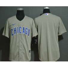 Chicago Cubs Team Gray Stitched Cool Base Jersey