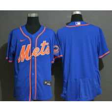 New York Mets Team Blue Stitched Flex Base Jersey