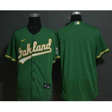 Oakland Athletics Team Green Stitched Stitched Flex Base Jersey